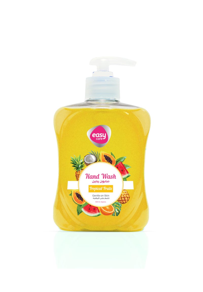Easy Care Hand Soap, Tropical Fruit Scent, 500ml