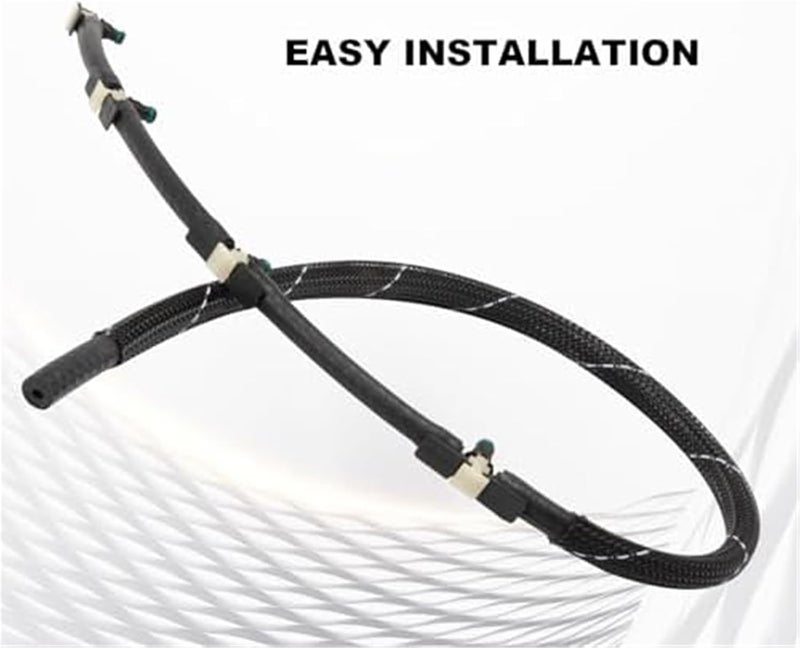 QASULER Fuel Injector Leak Off Return Pipe - Image 4