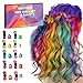 COLAYERIST Hair Chalk for Girls Washable, 10PCS Temporary Hair Color for Kids Adults, Temporary Hair Dye Wax Kids Makeup, Great Christmas Birthday Gifts for 6-10 Year Old Girl (Red etc.) - Image 2