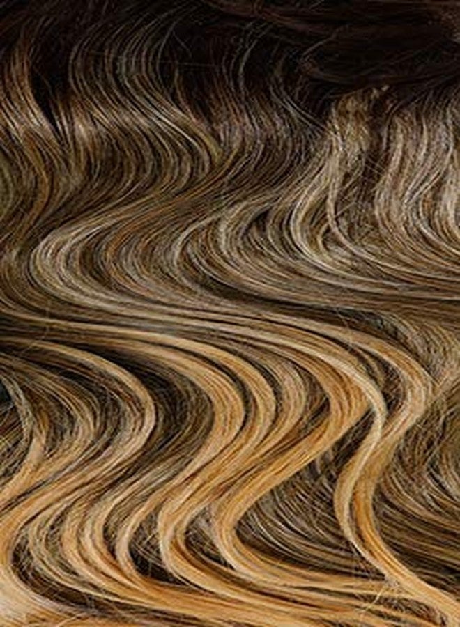 جانيت كوليكشون باروكة جانيت كوليكشن ميلت 13x6 ذات الجزء الأمامي من الدانتيل بيسا (لون بيج/كراميل) - Image 2