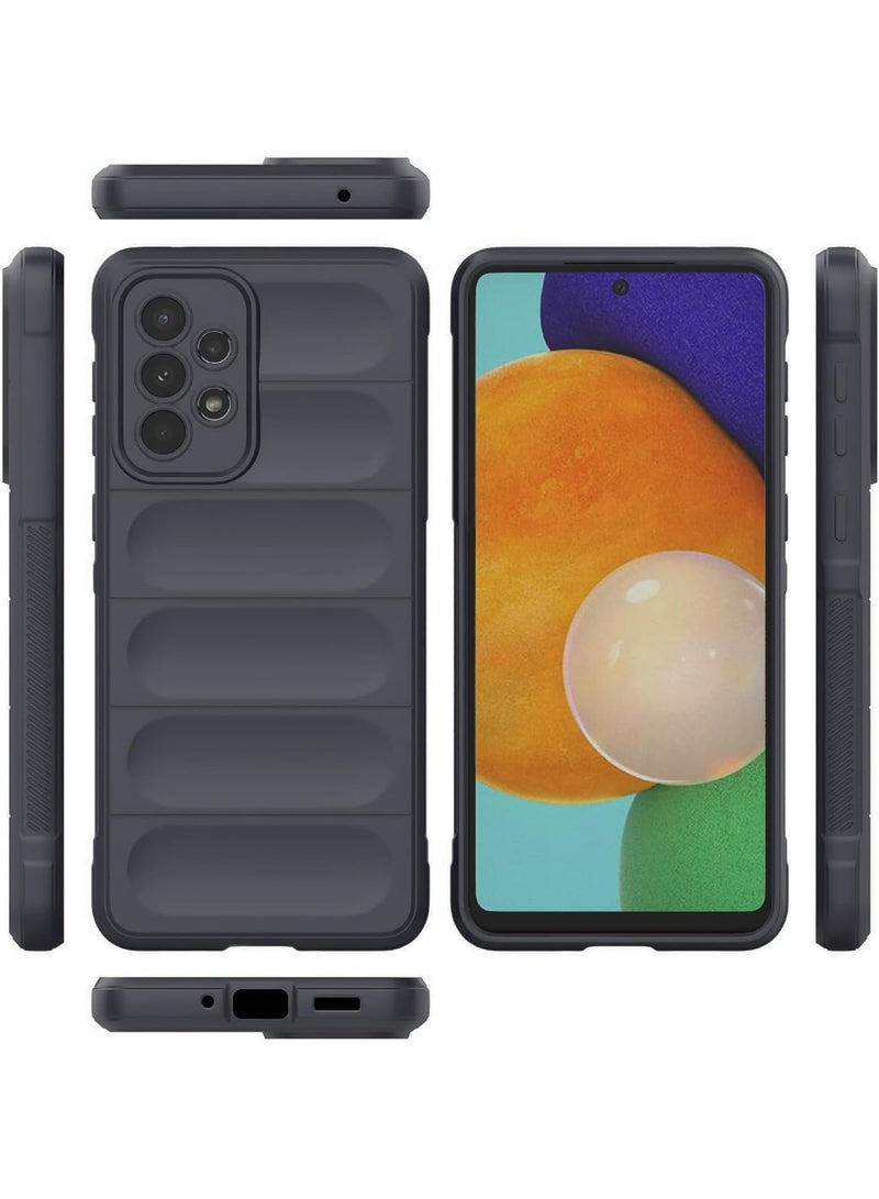 Premium Protection Back Silicone Case Compatible with Samsung Galaxy A23 Magic Shield Shockproof Case with Camera Protection (Dark Grey) - Image 2