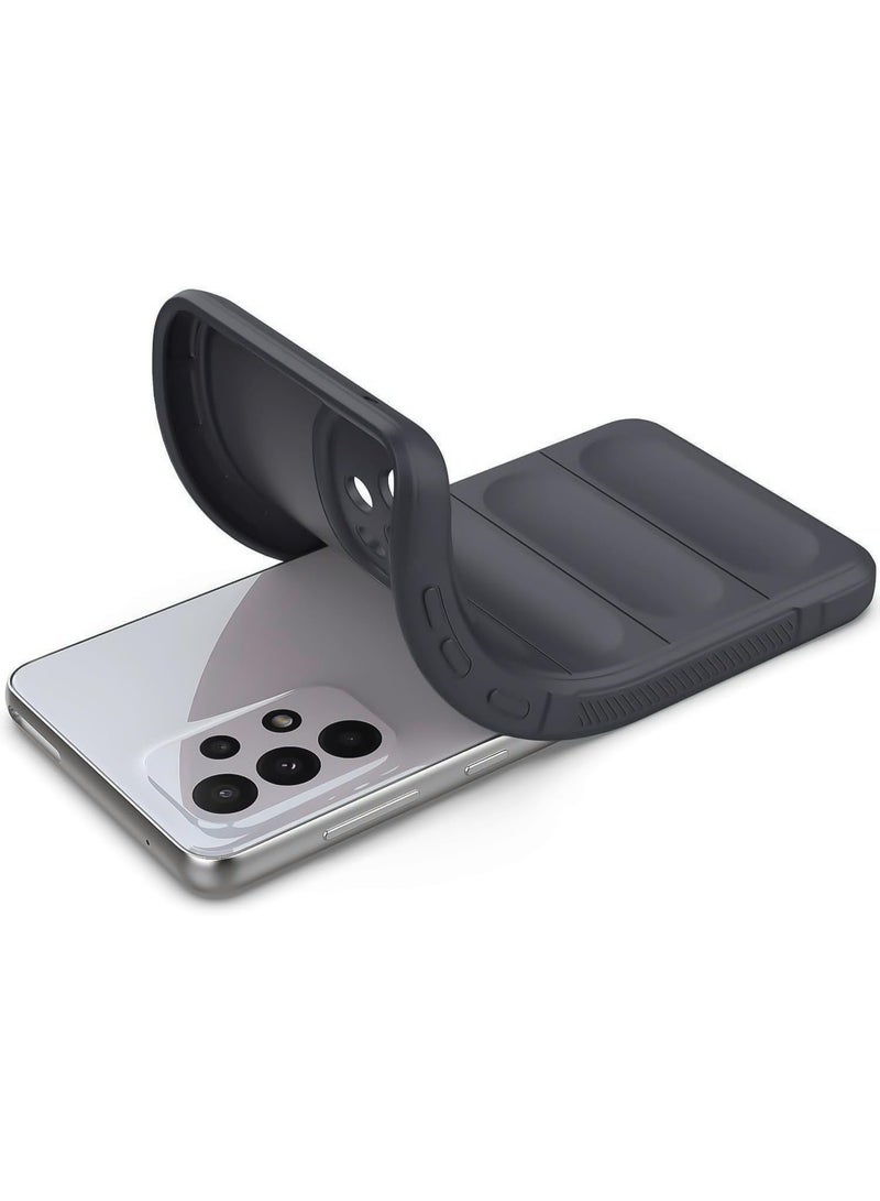 Premium Protection Back Silicone Case Compatible with Samsung Galaxy A23 Magic Shield Shockproof Case with Camera Protection (Dark Grey) - Image 5