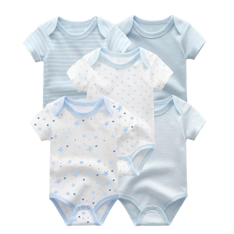 JELYLOVE Unisex Baby Boy Girl Layette Sets Bodysuits Pants And Accessories 19 Packs Comfort Infant Outfit New Born Essentials - Image 2