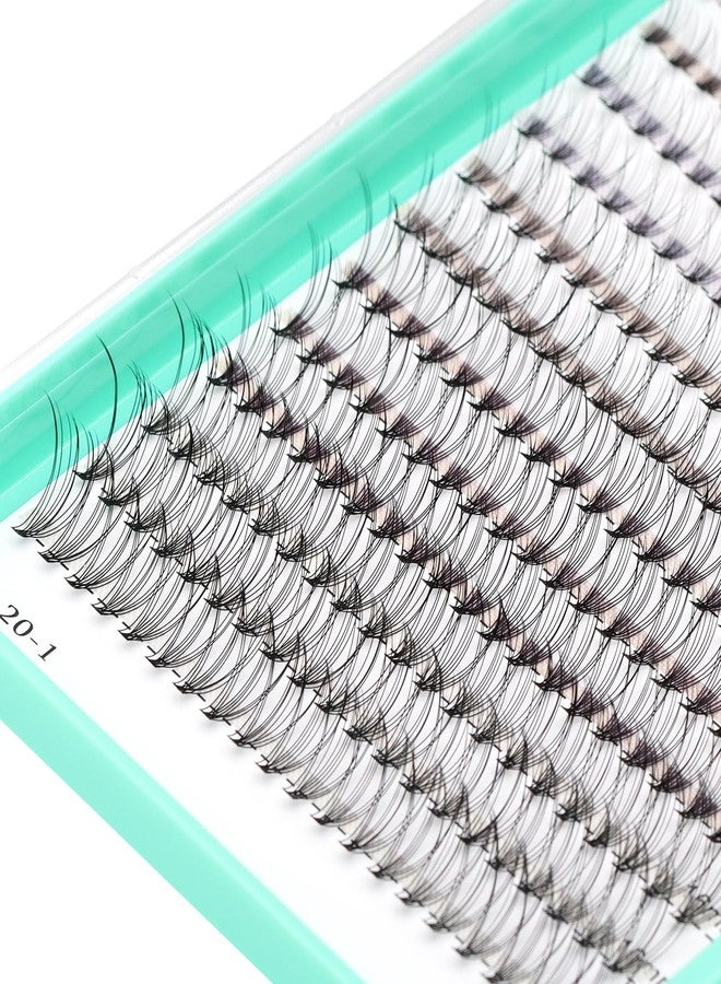 Bodermincer Lash Extension 240pcs C Curl 10D/20D Cluster 8/9/10/11/12mm,10/11/12/13/14mm,12/13/14/15/16mm Mixed Individual Cluster Lashes (10D-8-9-10-11-12mm MIX) - Image 4