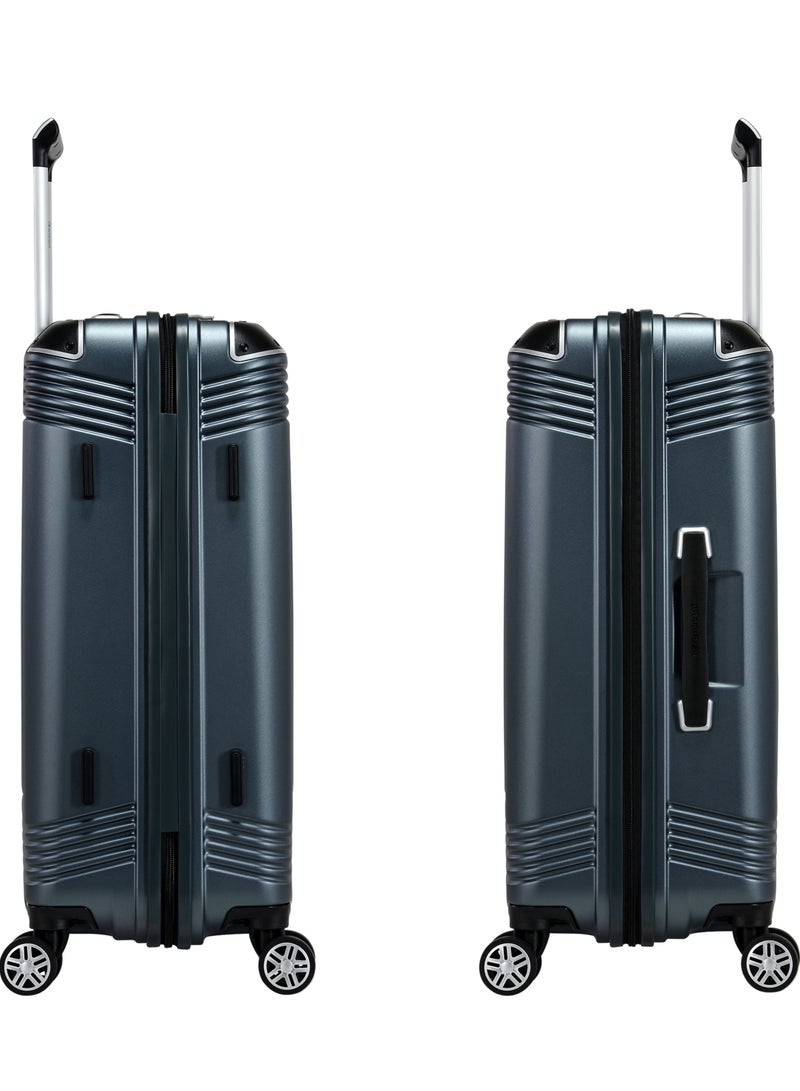 إيمينينت حقيبة سفر صلبة متوسطة بعجلات دوارة مزدوجة هادئة وقفل   جرافيت - Image 3