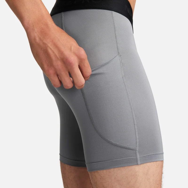 Nike Grey Men's Pro Dri-FIT Fitness Shorts for Men | Best Price UAE