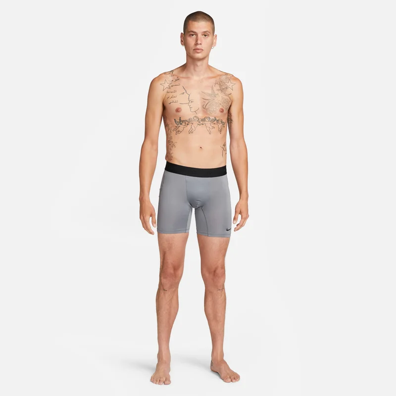 Nike Grey Men's Pro Dri-FIT Fitness Shorts for Men | Best Price UAE