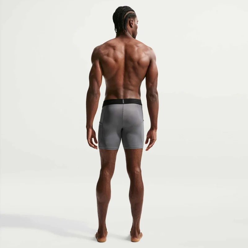 Nike Grey Men's Pro Dri-FIT Fitness Shorts for Men | Best Price UAE