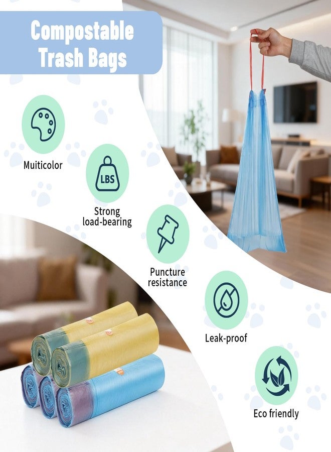 OGNWFUNK 5 Rolls Litter Bags Compatible with Petcove – 18 x 16 in Durable Automatic Litter Box Bags, Strong Kitty litter box liners for Easy, Mess-Free Disposal - Image 3