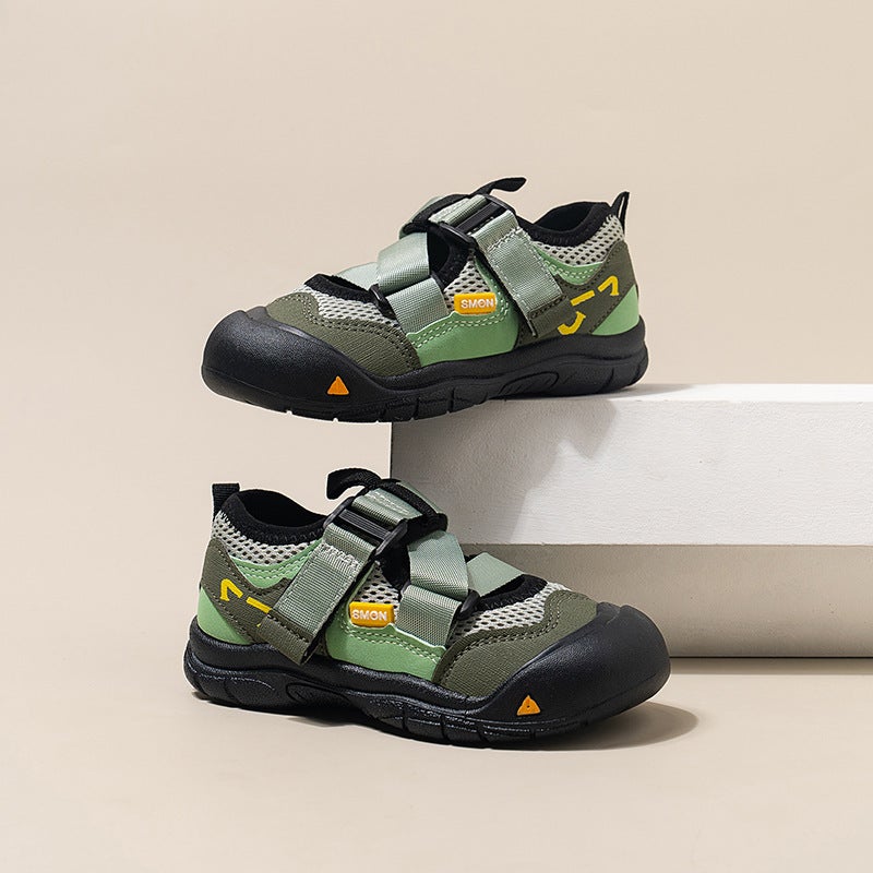 Children'S Ugly Cute Shoes Early Autumn Boys' Outdoor Non-Slip Mountaineering Shoes Girls' Soft Sole Sports Sandals Summer - Image 3