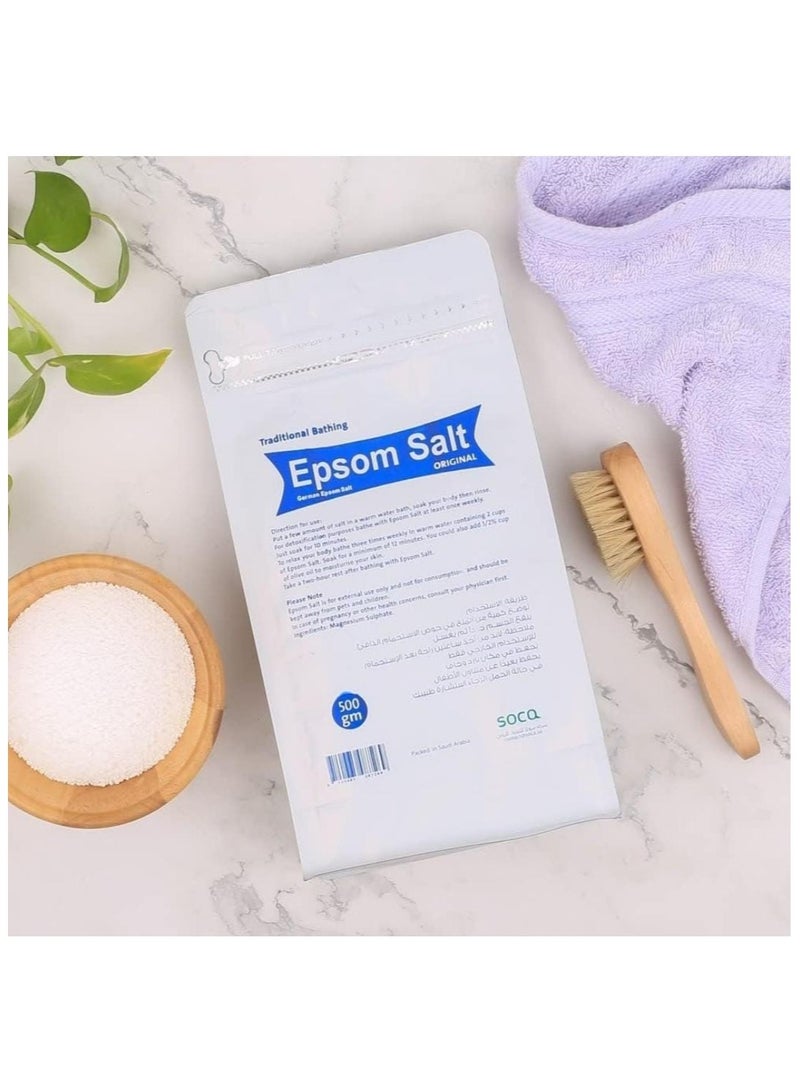 SOCA Epsom salt (Epsom salt) 100% pure - 500 g - Image 3