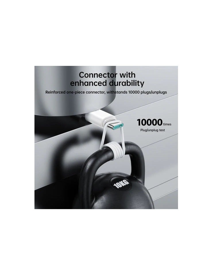 Pisen USB C to USB C Cable 60W 1m for iPhone 16 15 Pro Max, MacBook Pro MacBook Air Charger, iPad Pro 13 12.9 11 inch, iPad Air 5 Samsung, USB C Type C Fast Charging Cable - Image 4