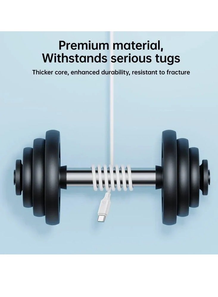 Pisen USB C to USB C Cable 60W 1m for iPhone 16 15 Pro Max, MacBook Pro MacBook Air Charger, iPad Pro 13 12.9 11 inch, iPad Air 5 Samsung, USB C Type C Fast Charging Cable - Image 5