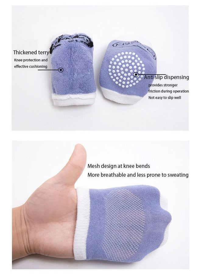 WEMART - Baby Knee Pads Are Breathable, Anti Slip, Anti Fall, And Crawling - Image 1