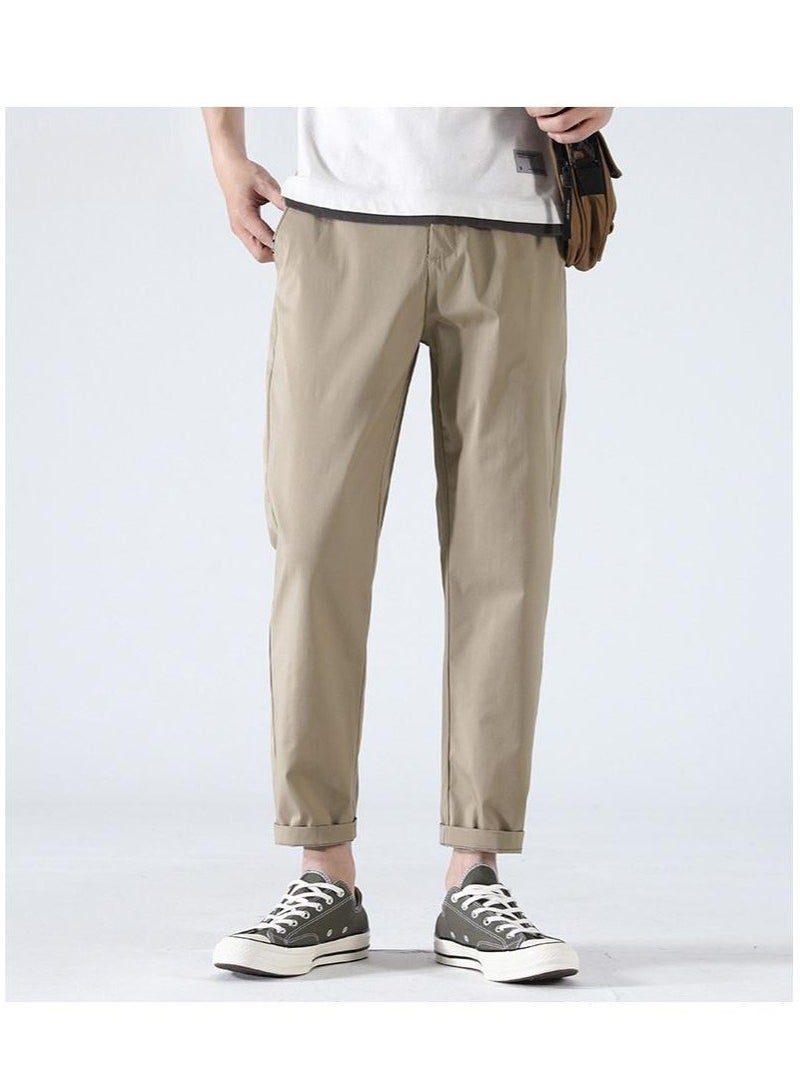 Fashionable Men's Casual Easy Matching Straight Leg Pants  - Image 2