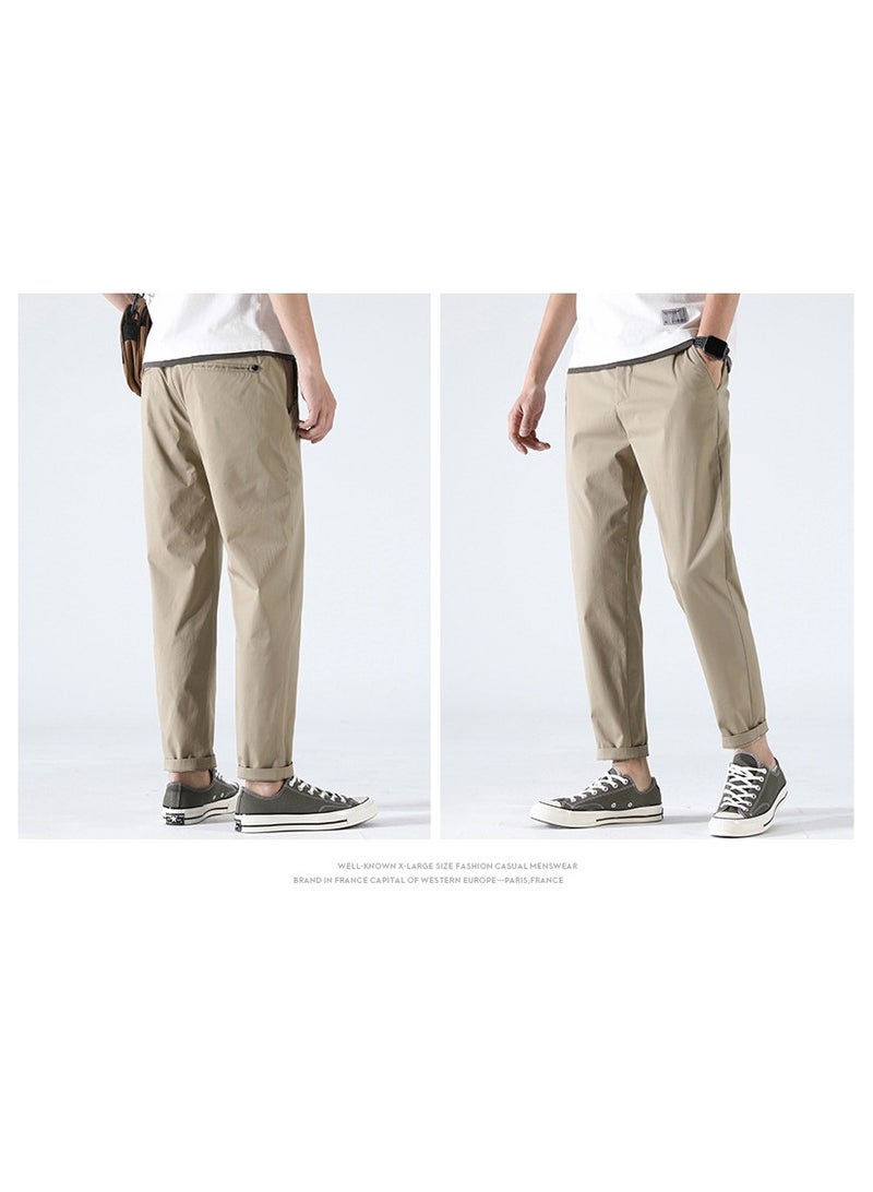 Fashionable Men's Casual Easy Matching Straight Leg Pants  - Image 3
