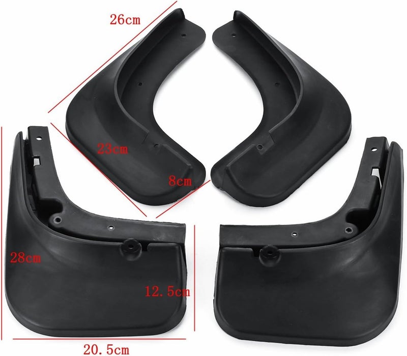 Wivplex Car Mud Flaps for VW Touran 2011-2015 - Image 2