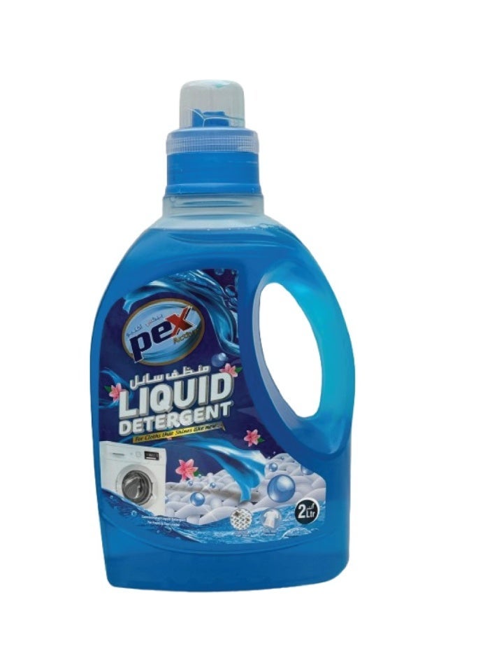 Pex active liquid detergent blue 2ltr - Image 1