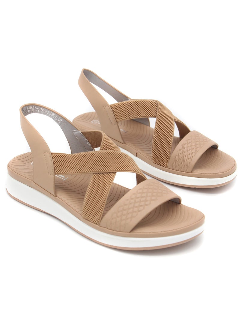 Mon Ami Monami Flat Sandals for Women | Casual Fashion Shoes, Soft Bottom Women Sandals for Girls & Ladies | Lightweight Girls Sport Comfy Sandals - Image 2