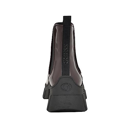 GUESS Women's Hestia Ankle Boot, Dark Red, 8 - Image 3