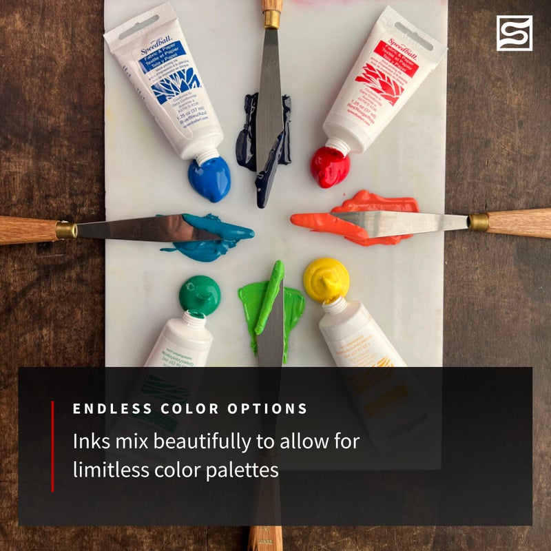 Speedball 003576 Fabric Block Printing Ink - Image 5