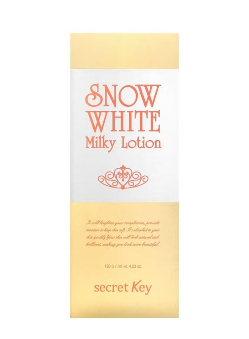 Secret Key Snow White Milky Lotion 4.23 oz 120 g - Image 1