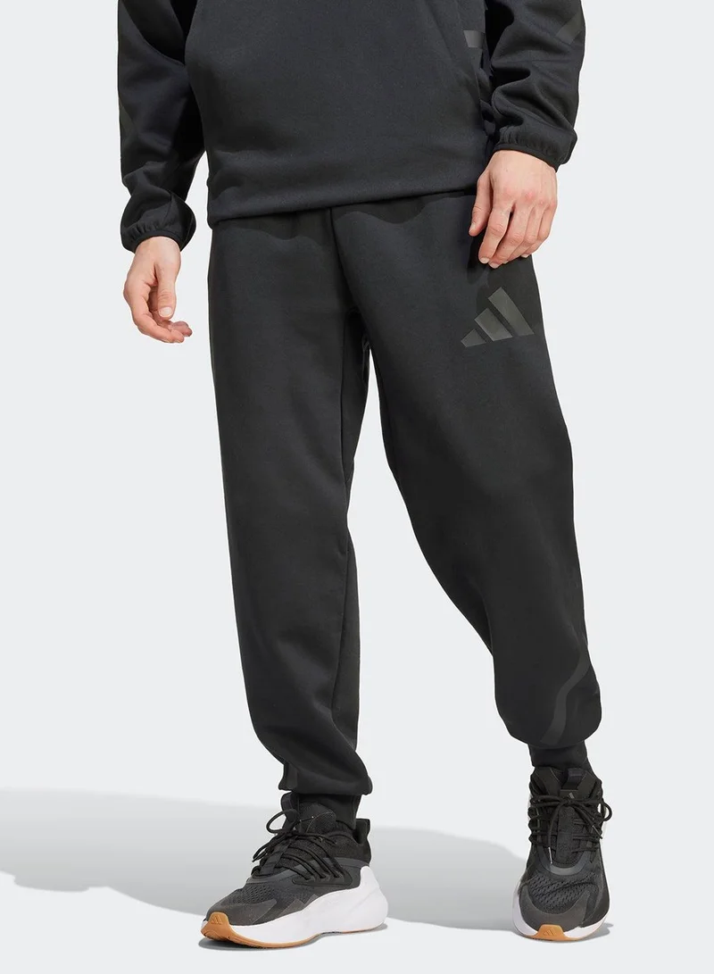 Adidas M Z.N.E. Pt Black Training Pants For Men XS