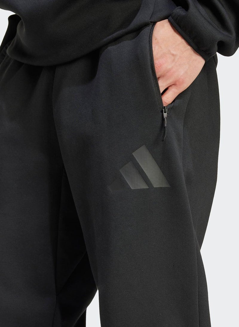 Adidas M Z.N.E. Pt Black Training Pants For Men XS - Image 3