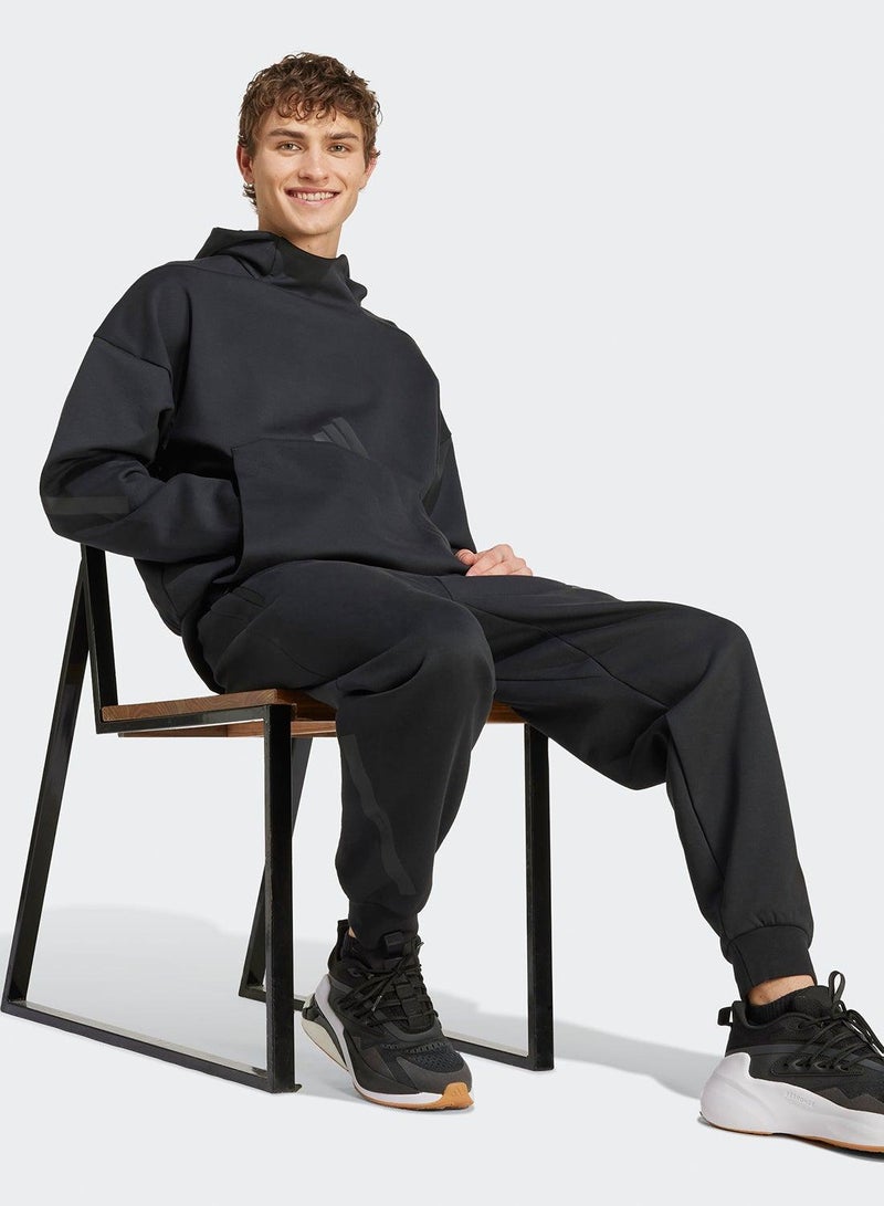 Adidas M Z.N.E. Pt Black Training Pants For Men XS - Image 5