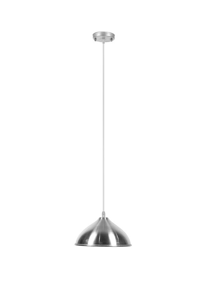 El Rawda Lighting Indo Ceiling Lamp - Single | modern decorative LED E27 pendant light ceiling lamp hanging | suitable for any room | Color: Silver | Size: 70x23 cm