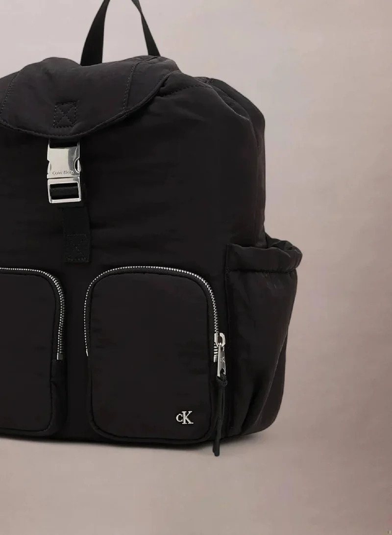 Calvin Klein Jeans Black Backpack for Women | Best Price UAE