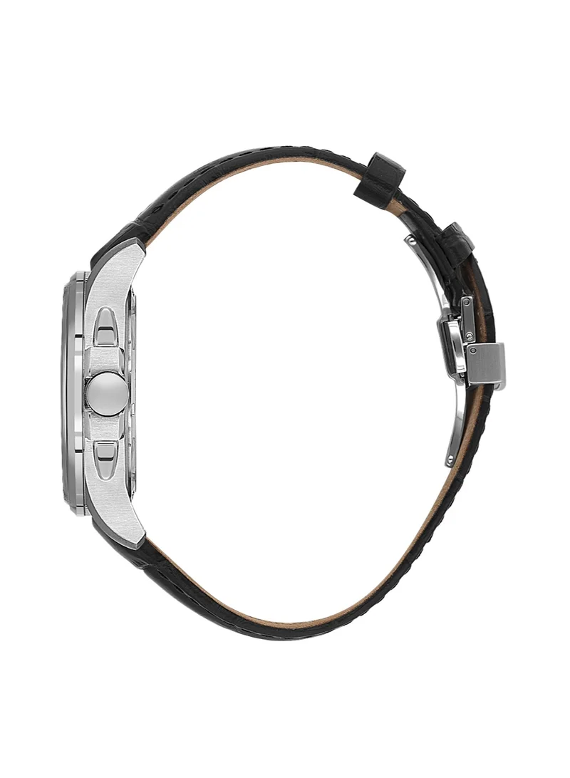 SANTA BARBARA POLO & RACQUET CLUB Santa Barbara Polo & Racquet Club - Legend Men's Watch | Leather Band with Steel Case | Analog | Round Dial | Mineral Glass | Japanese Quartz | Water Resistance 50 Meters