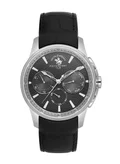 سانتا باربرا بولو آند راكت كلوب Black and Silver|Black
