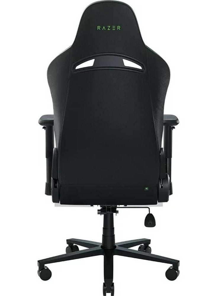 RAZER Enki X Gaming Chair – Ergonomic Ultrawide 21" Seat, Built-in Lumbar Support, High-Density Cushion, Adjustable Armrests, Reclining Office & PC Chair for Long Gaming Sessions – Black & Green | RZ38-03880100-R3G1 - Image 3