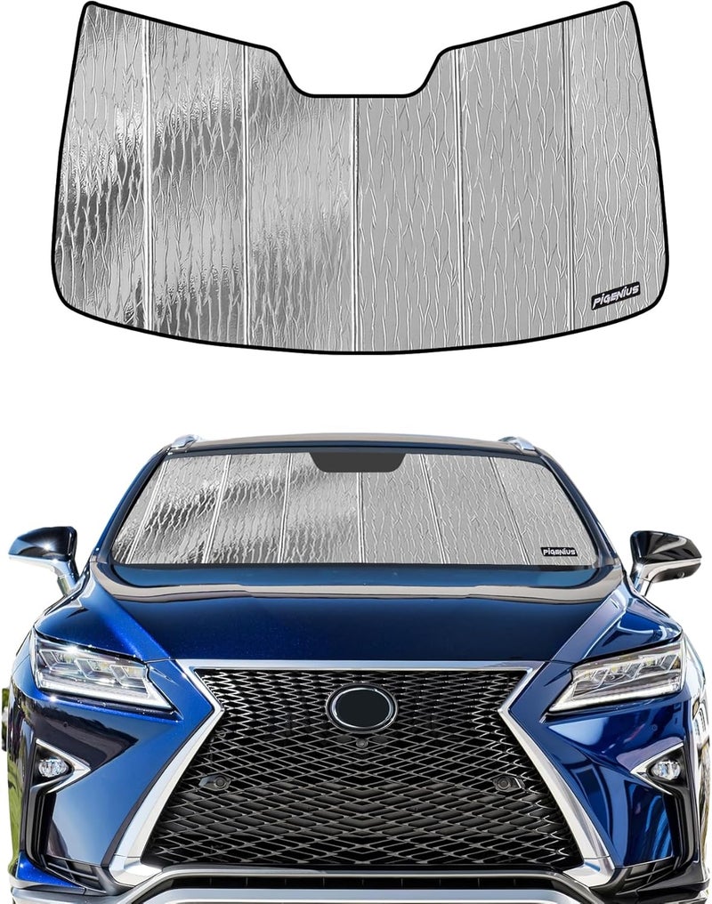 Pigenius Windshield Sun Shade for Lexus RX350/RX450h 2016-2022, RX350L/RX450hL 2018-2022 - AstraGuard - Image 1