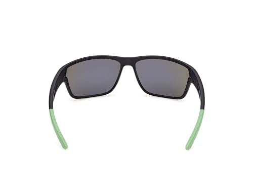 Timberland Men's Sunglasses, Matte Black/Green Polarized - Image 4
