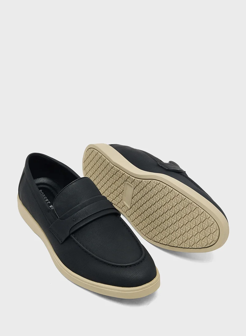 Robert Wood Smart Casual Loafer Slip Ons