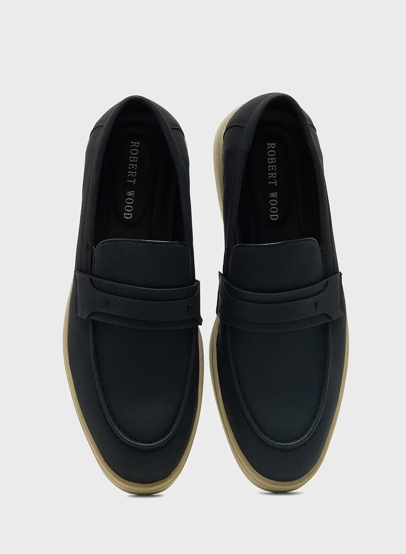 Robert Wood Smart Casual Loafer Slip Ons