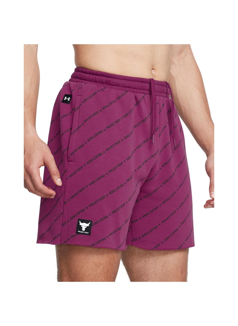 UNDER ARMOUR - Project Rock Icon Fleece Shorts - Image 1