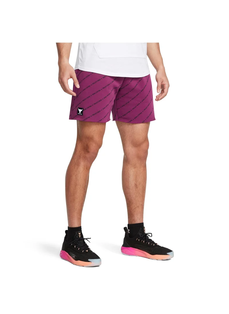 اندر ارمور Project Rock Icon Fleece Shorts