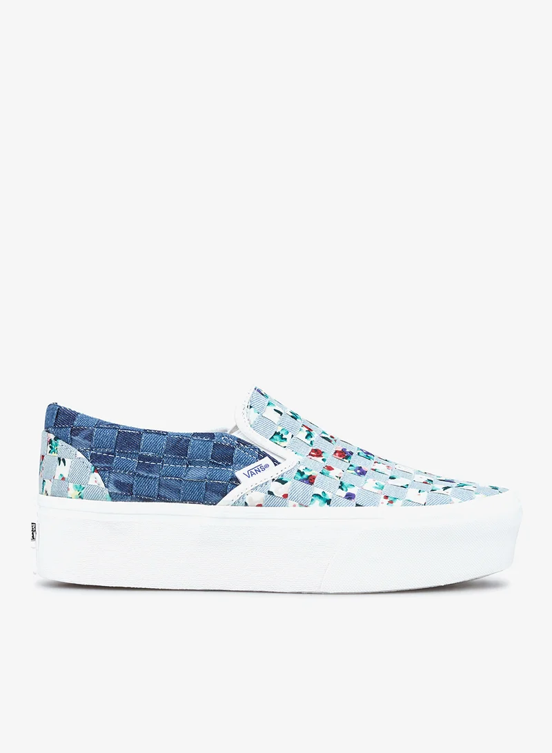 Woven Classic Slip-On Stackform Unisex Shoe