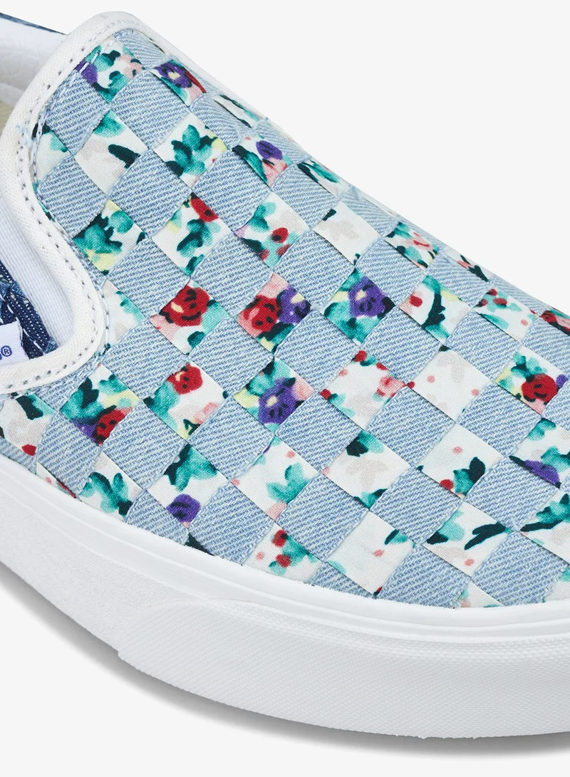 VANS Multi-Colour Woven Classic Slip-On Stackform Unisex Shoe for Women | Best Price UAE
