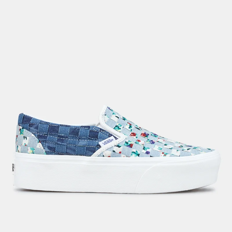 Vans Woven Classic Slip-On Stackform Unisex Shoe