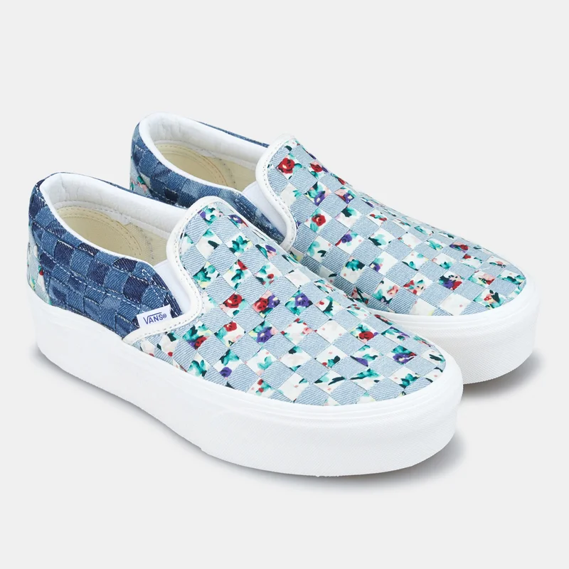 Vans Woven Classic Slip-On Stackform Unisex Shoe