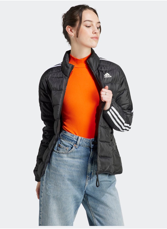 Adidas - Essentials 3-Stripes Light Down Jacket - Image 1