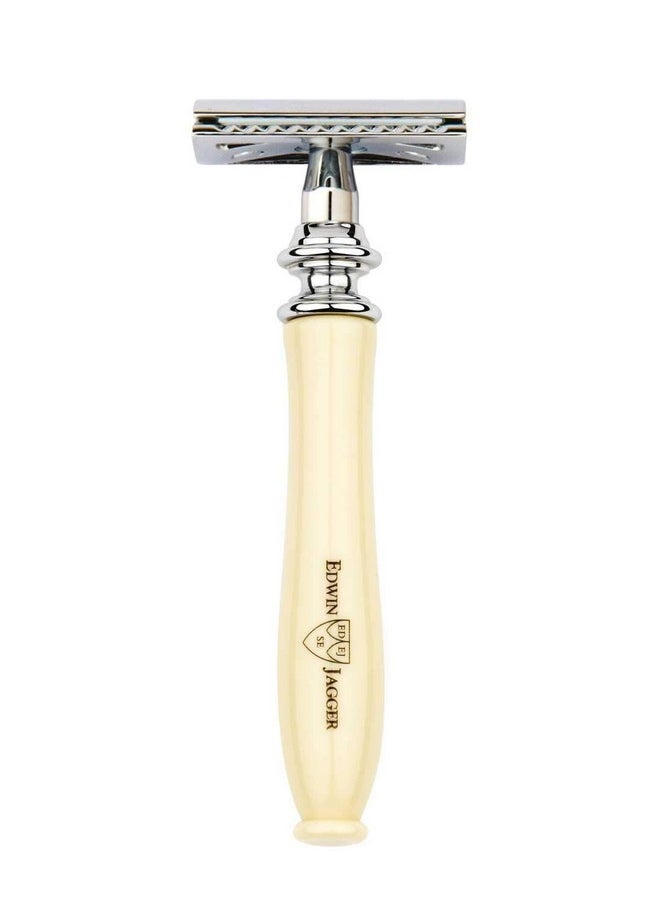 Edwin Jagger Edwin Jagger Chatsworth Traditional Safety Razor (Ivory)  - Image 1