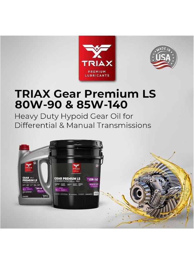 Triax Gear Premium LS 80W-90, GL-5 Limited Slip Ready, Manual Transmissions, Hypoid Gear Systems, Differentials - Image 4
