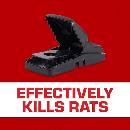 Tomcat Rat Snap Trap, 1 Rat Size Trap - Reusable - Effectively Kill Rats - Ideal for Home and Farm Use - Image 4