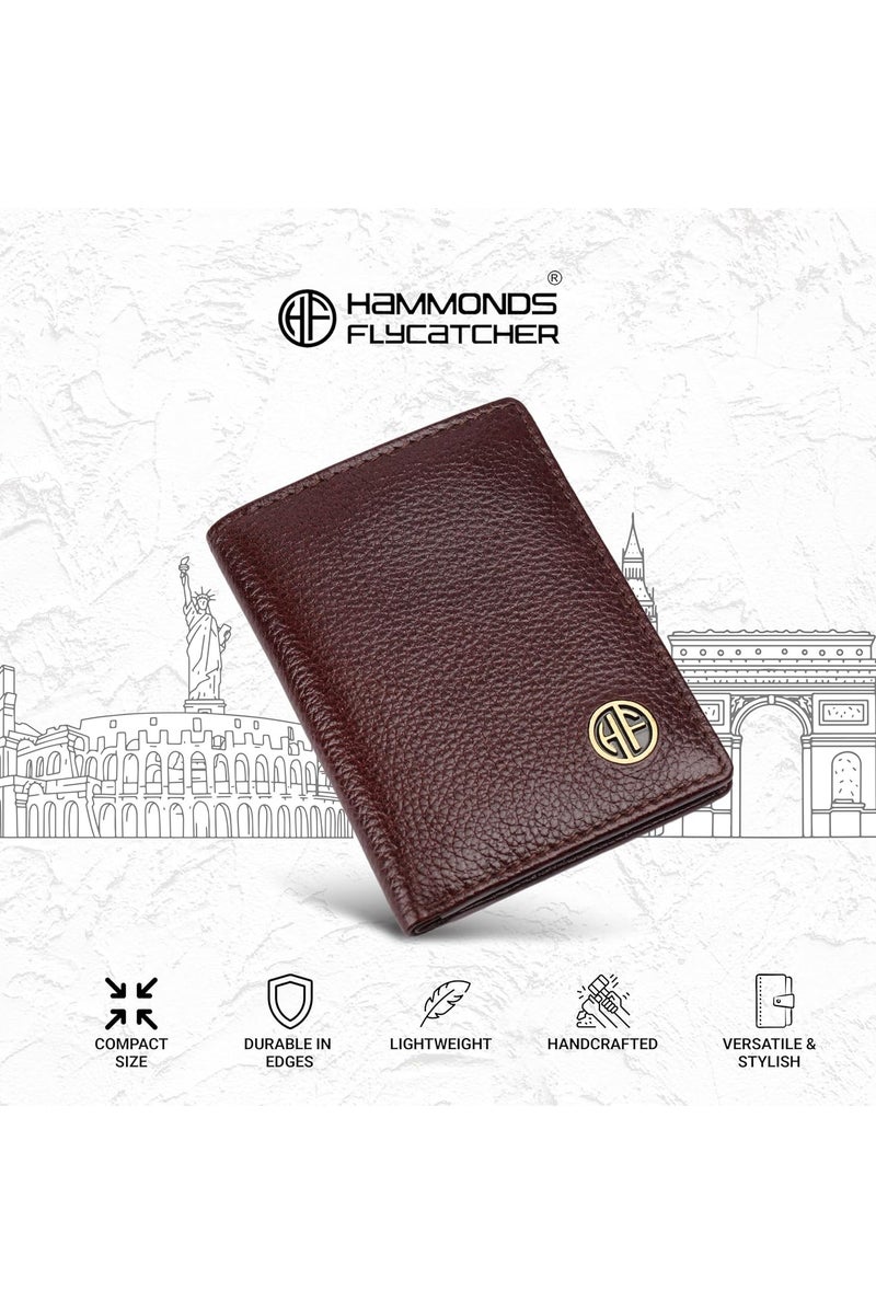 HAMMONDS FLYCATCHER Leather Unisex Card Holder, Brown, 8 Cm X 2 Cm X 10.5 Cm  - Image 2