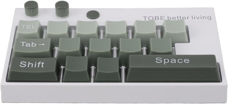 Eujgoov Mechanical Keyboard Ornaments, Computer Ornament Luminous Display with Number Stickers Innovative Design, Changing Numbers, Luminous (#4) - Image 4